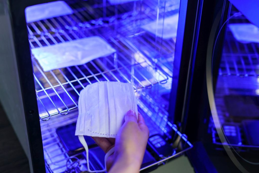Ultraviolet LED lights used for disinfection applications