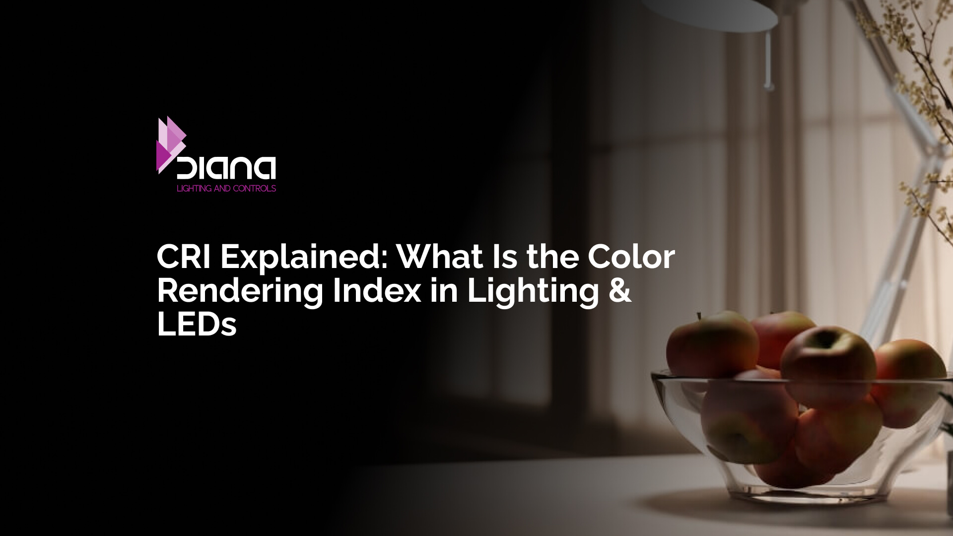 Color rendering index in lighting and LEDs