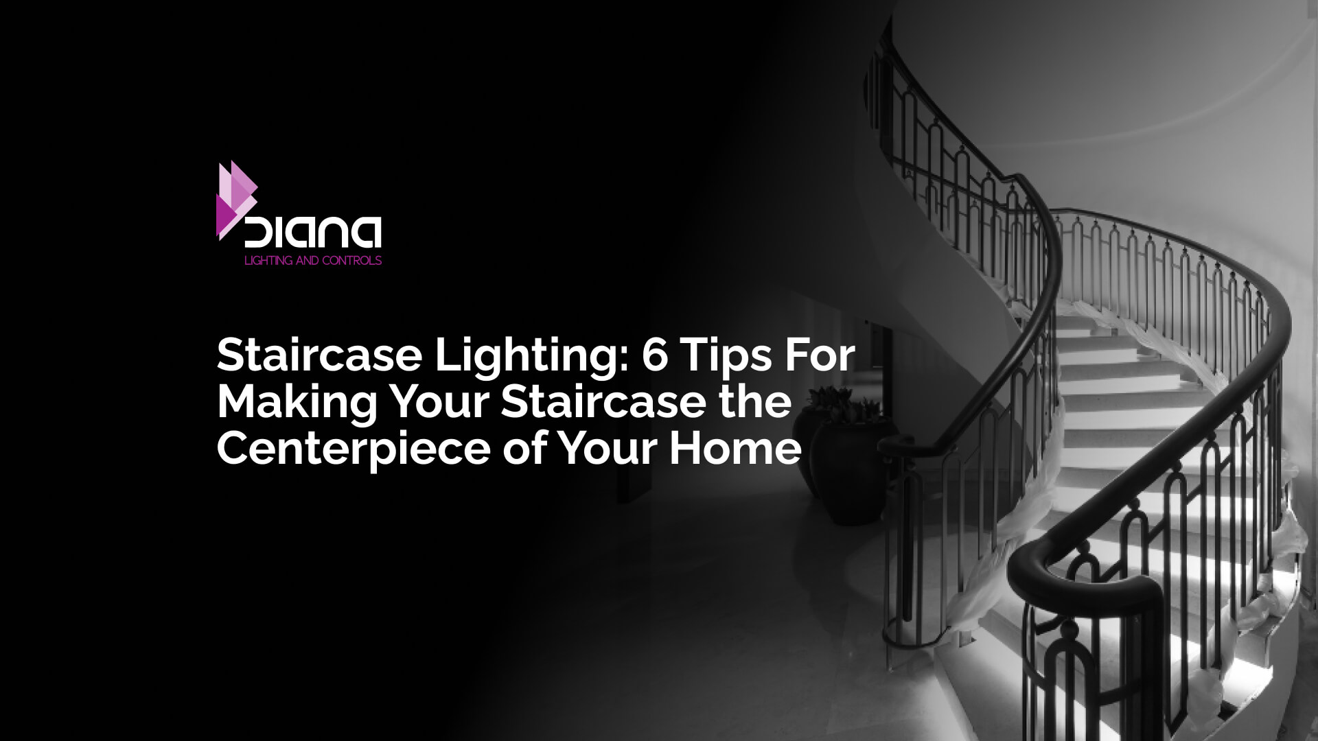 Staircase lighting design tips